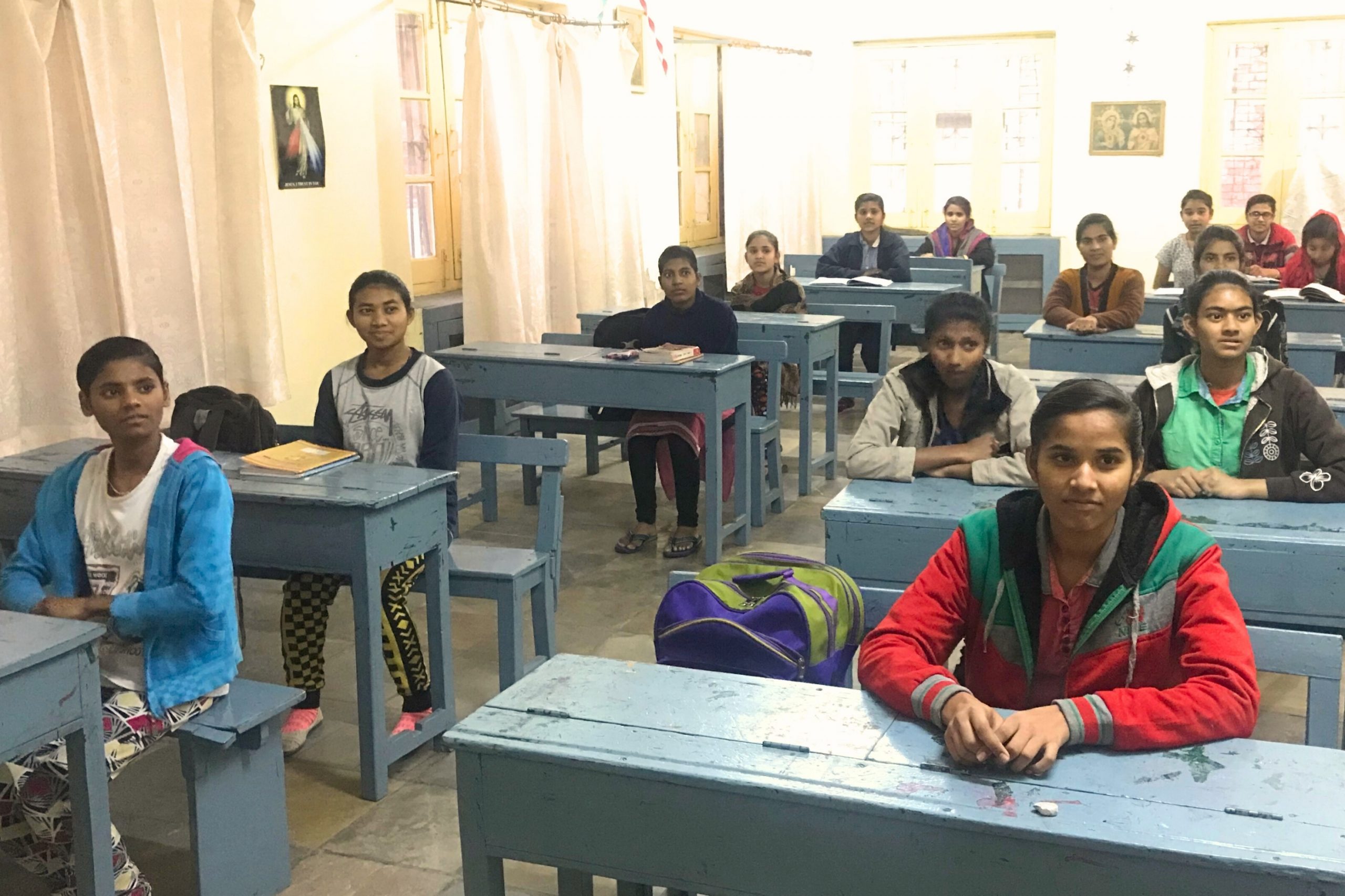 Escuela de niños y jovenes in India 1